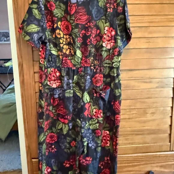 Lucy & Yak - Ragan Cotton Jumpsuit in Maria Print- NWT size US 14 - Picture 3 of 6